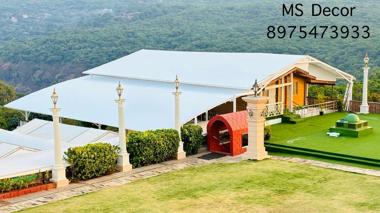 Hotel Half Round Tensile Structure